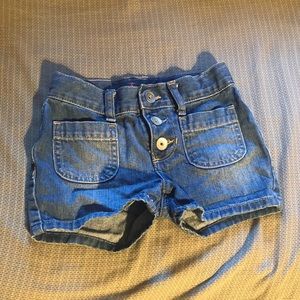 Kids denim shorts